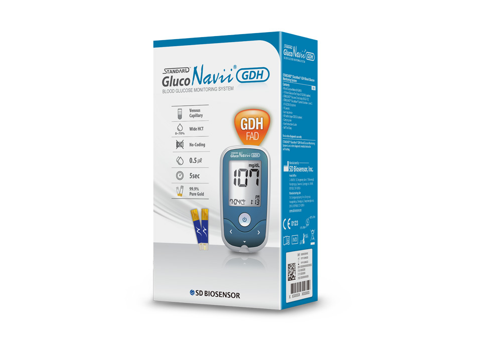 may-do-duong-huyet-standard™-gluconavii®-gdh-blood-glucose-monitoring-system